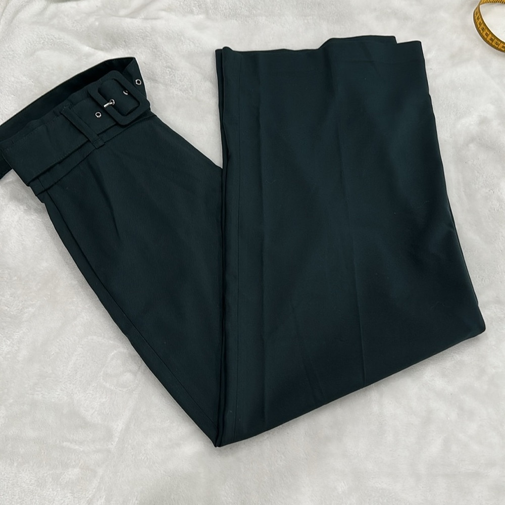 Zara Elegant Black Trousers with Belt